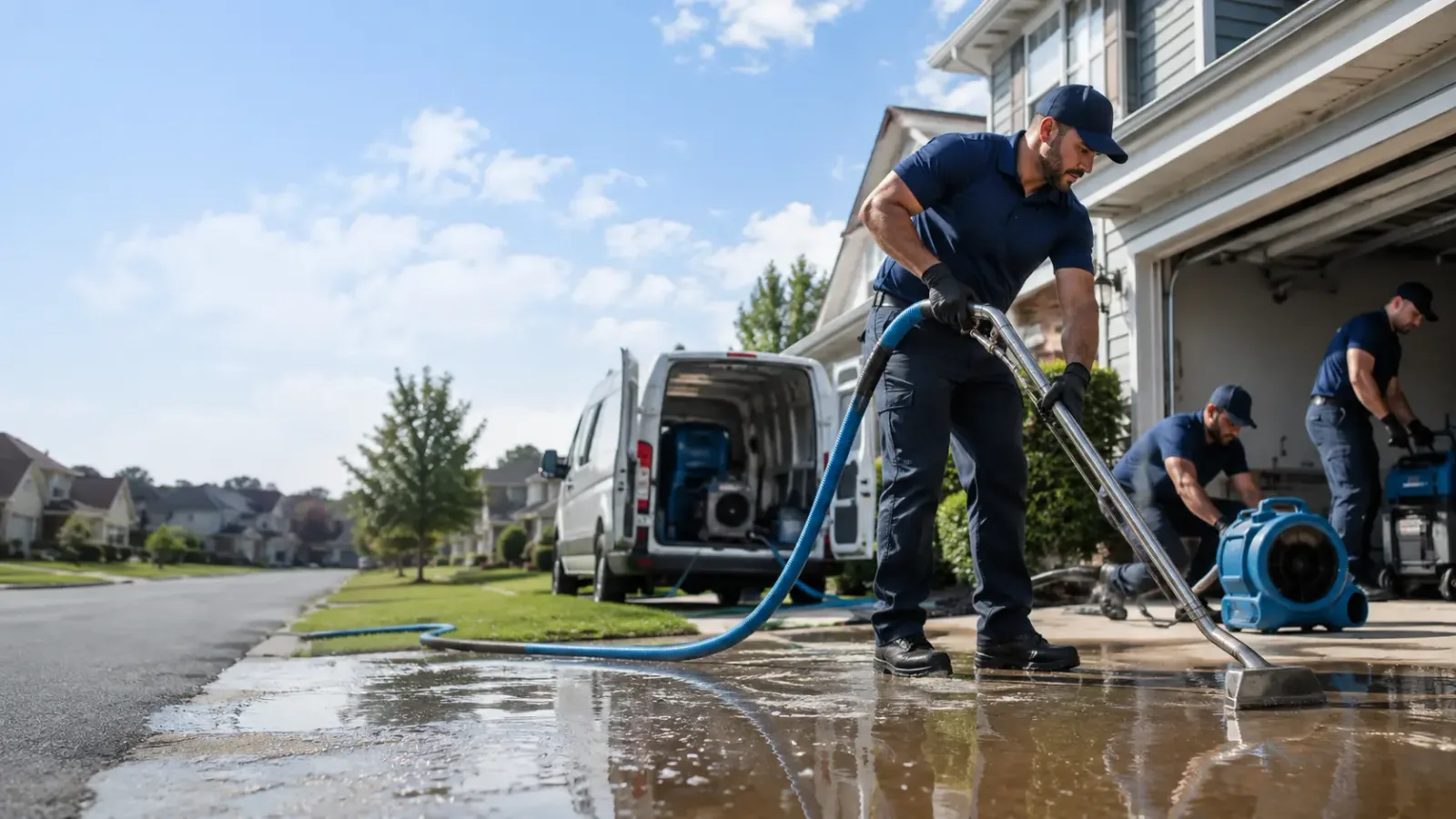 Flood Damage Restoration in Upper Tract, WV
